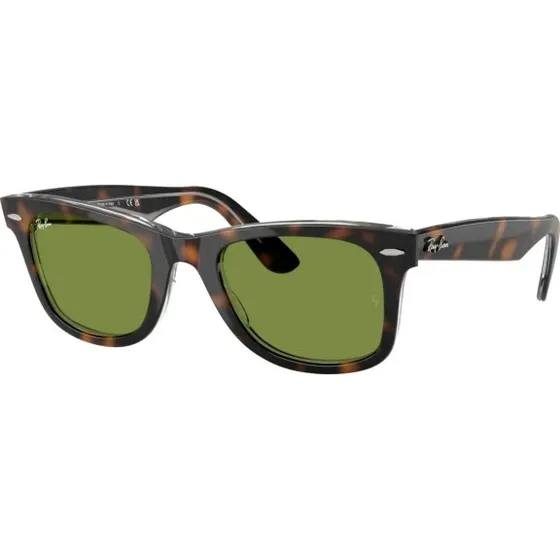 Ray-Ban Wayfarer 0RB2140 902/57 Polarisiert Havana