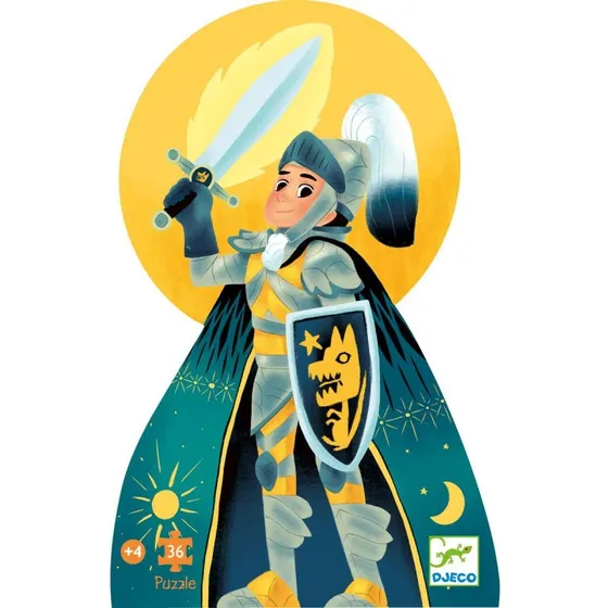 DJECO Puzzle Ritter des Vollmonds 36 Teile