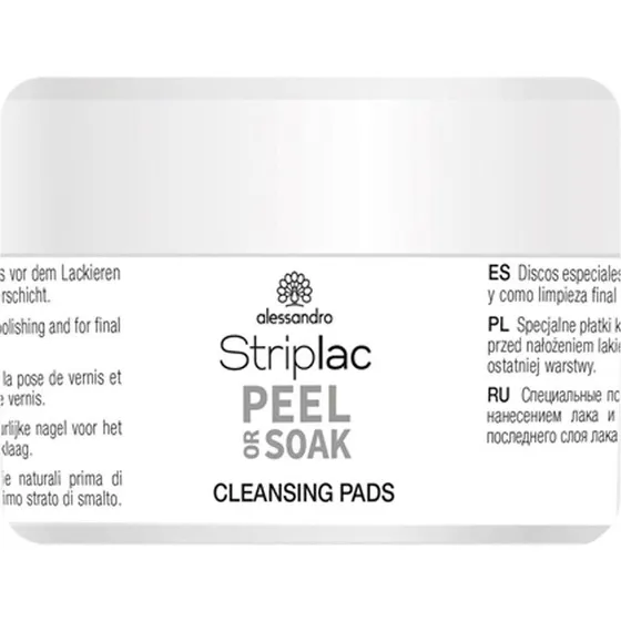 Alessandro Striplac Prep & Shine Pads