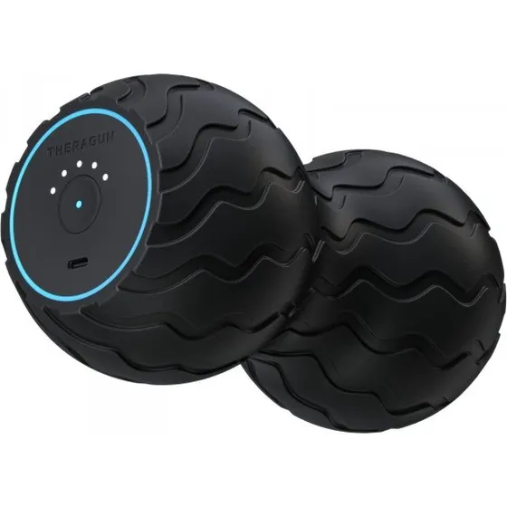 Therabody Wave Duo Faszienrolle mit Vibration, Schwarz