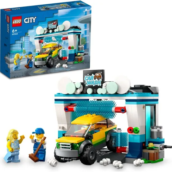 LEGO City Autowaschanlage 60362  Spielset mit 2 Minifiguren