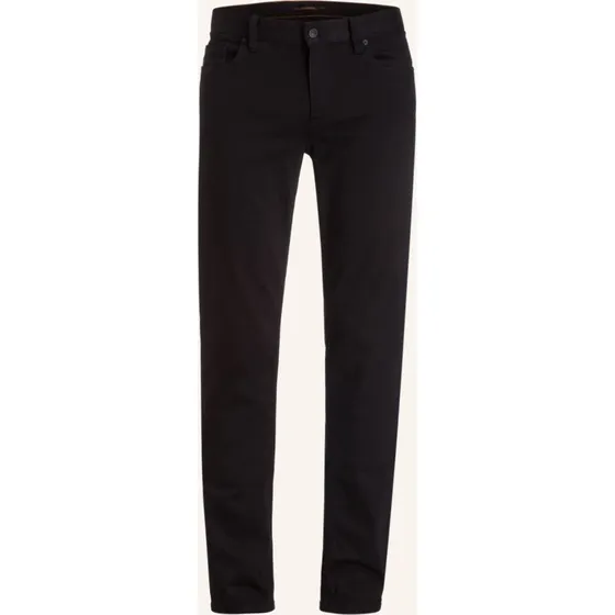 Alberto Regular-Fit Jeans Pipe in Schwarz