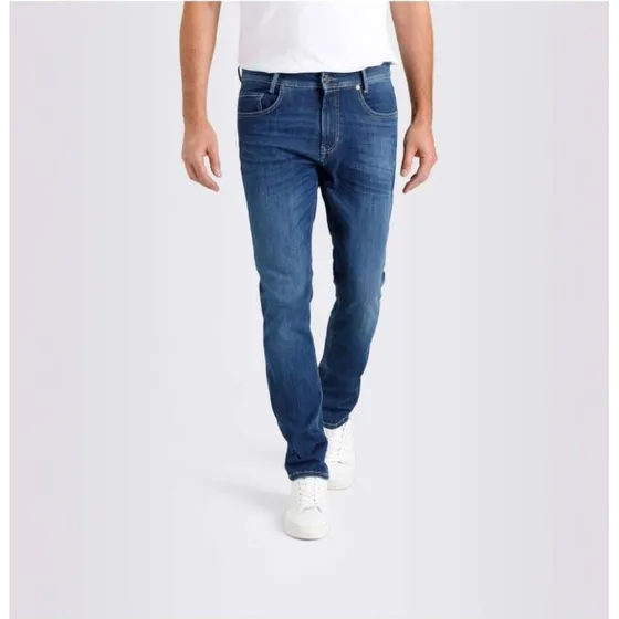 MAC Flexx Driver Jeans tiefblau vintage wash