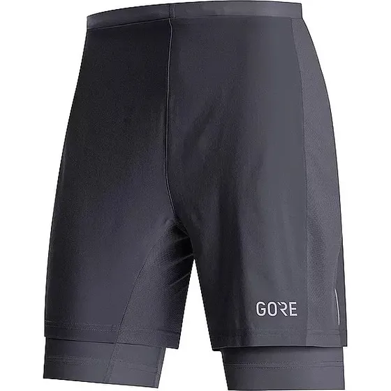GOREWEAR R5 2in1 Shorts Herren Schwarz