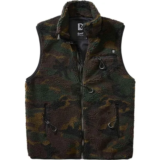 Brandit Darkcamo S Teddyfleece Weste