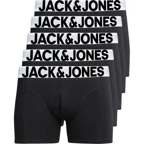Jack & Jones 5er-Pack Boxershorts schwarz