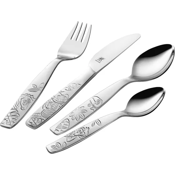 Zwilling Kinderbesteck Dschungel 4-teilig