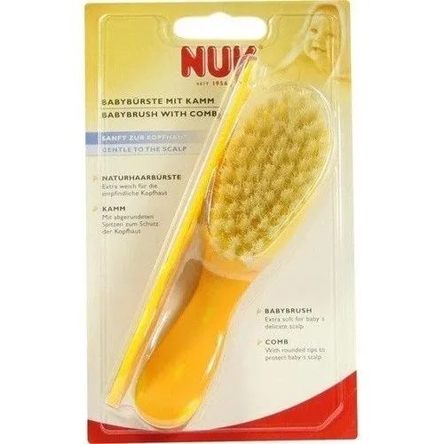 NUK Babybrste mit Kamm 1 St