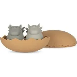 Konges Slojd Dino-Ei Badespielzeug Mandel Mix