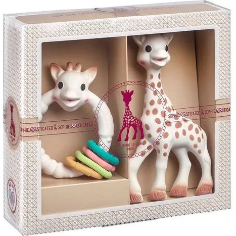 Sophie la girafe Set mit Beißring Colo'rings