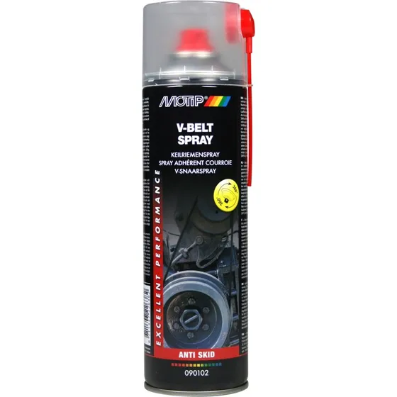 Motip V-Belt Spray 500ml  Keilriemenspray zum Rutsch- und Quietschschutz
