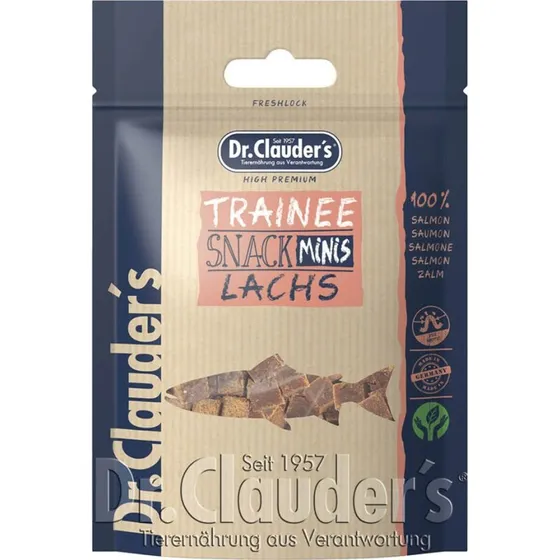 Dr. Clauder's Trainee Snack Minis Lachs 50g