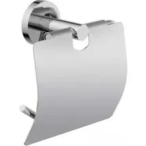 EISL Chrom Toilettenpapierhalter mit Deckel