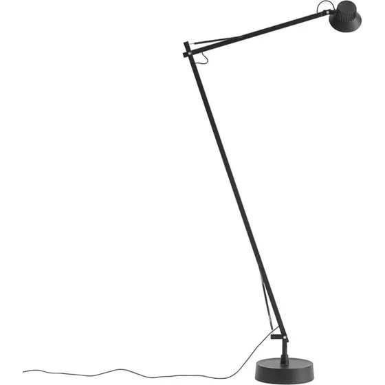 Muuto Dedicate Stehlampe Schwarz