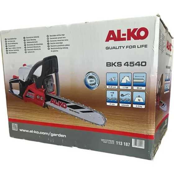 AL-KO Benzin-Kettensge BKS 4540 1,7 kW