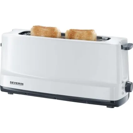 Severin AT 2232 Toaster 800 W 2 Scheiben Grau/Weiß
