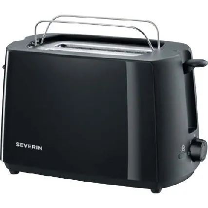 SEVERIN Toaster AT 2287, 2-Scheiben, schwarz
