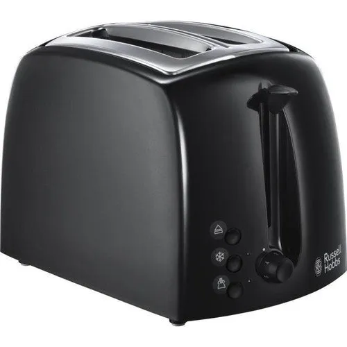 Russell Hobbs Textures Plus 2-Schlitze Toaster schwarz