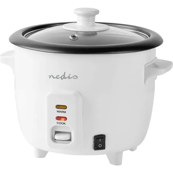 Nedis KARC06WT Reiskocher 0,6L 300W Weiß