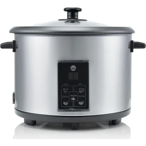 Wilfa GOHAN RC-10CD Reiskocher 4 Liter silber