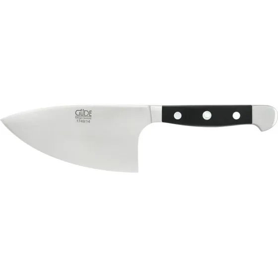 Güde Alpha Kräutermesser Shark 14 cm, schwarz