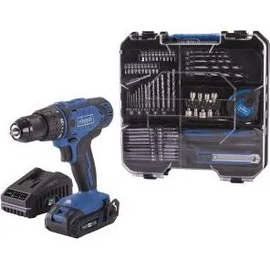 Scheppach C-DTB74/1-X Akkuschrauber-Set 20V mit 74-teiligem Zubehör