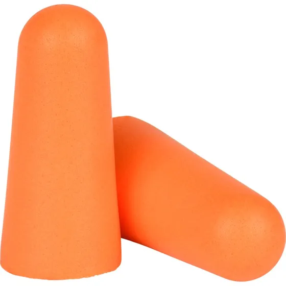 NITRAS MUTE PLUGS, Gehörschutzstöpsel SNR 38 dB, orange, 250 Paar