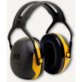 3M Peltor X2A Kapsel-Gehörschutz, schwarz/gelb, SNR 31 dB