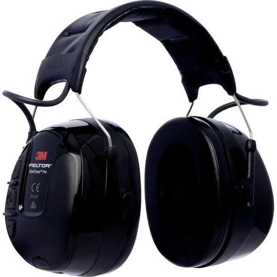 3M PELTOR WorkTunes Pro FM Radio HRXS220A, Schwarz, SNR 32 dB
