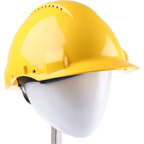 3M G3000 Schutzhelm G30NUY Gelb, belüftet mit Uvicator