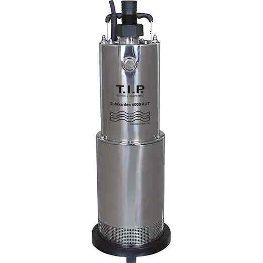 T.I.P. Subgarden 6000 AUT 4in1 Zisternenpumpe 30137, Edelstahl