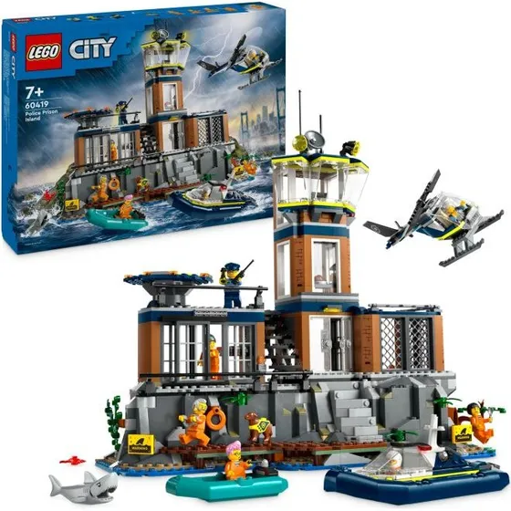 LEGO City 60419 Polizeistation auf der Gefngnisinsel