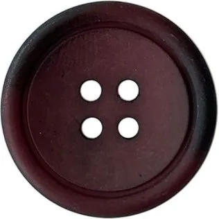 Dill Kunststoffknopf emailliert, dunkelblau, 18 mm