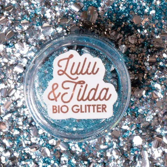 Great Lulu & Tilda Bio Glitter Makin Waves Lila/Pink