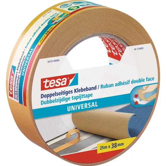 tesa 56171 Universal Doppelseitiges Klebeband 50 mm x 10 m