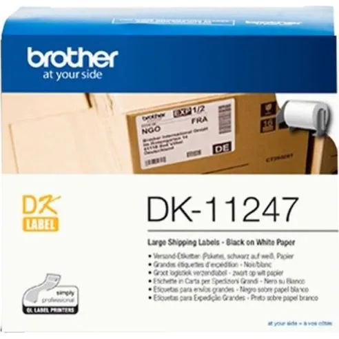 Brother DK-11247 Versandetiketten 103 x 164 mm weiß