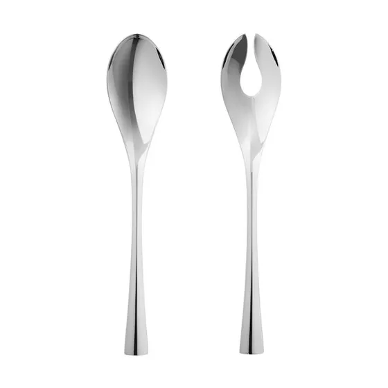 Georg Jensen Cobra Mirror Salatbesteck 2er-Set