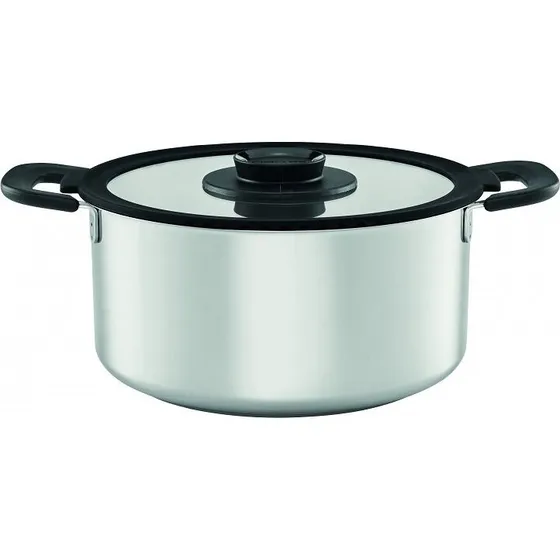 Fiskars Functional Form Kasserolle 5 l Edelstahl