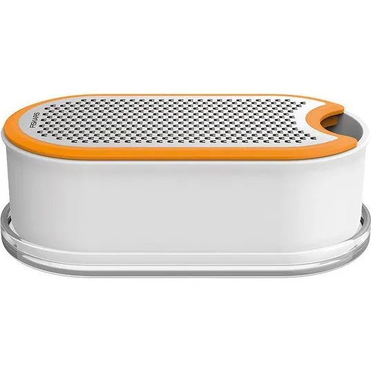 Fiskars Functional Form Handreibe mit Behlter, Edelstahl