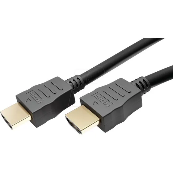 Goobay 61638 Ultra High-Speed HDMI-Kabel 1m schwarz