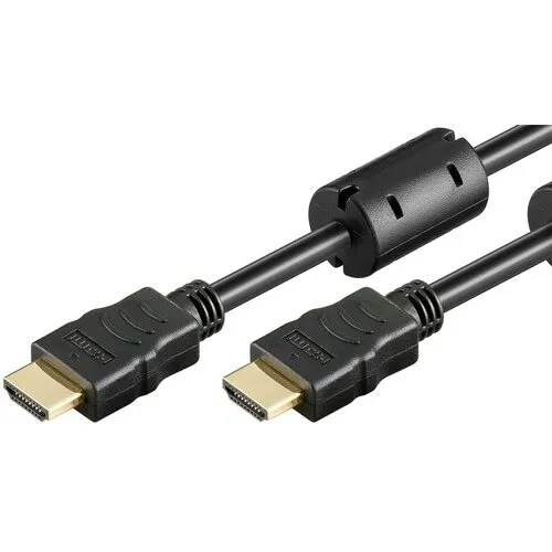 Goobay 61305 HDMI-Kabel 15m High-Speed mit Ethernet, Ferrite
