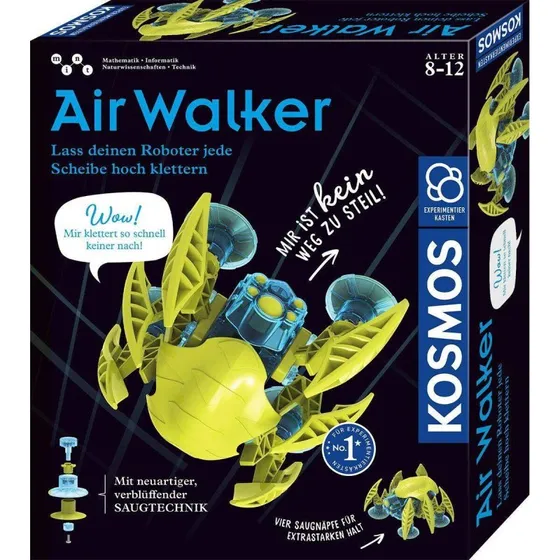KOSMOS Air Walker - Roboter-Käfer mit Saugnapftechnologie