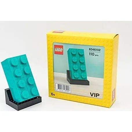 LEGO Buildable 2x4 Türkis Brick 6346102