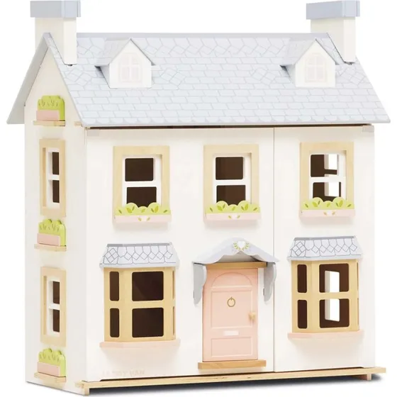 Le Toy Van Mayberry Manor Puppenhaus, 3-stöckig, handbemalt