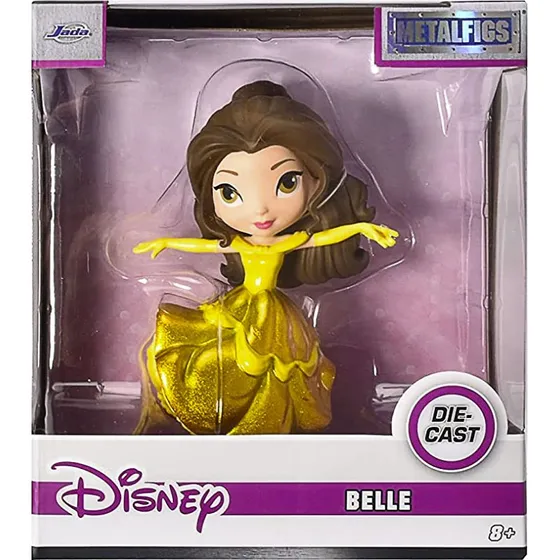 Jada MetalFigs Disney Princess Gold Gown Belle 4 Zoll