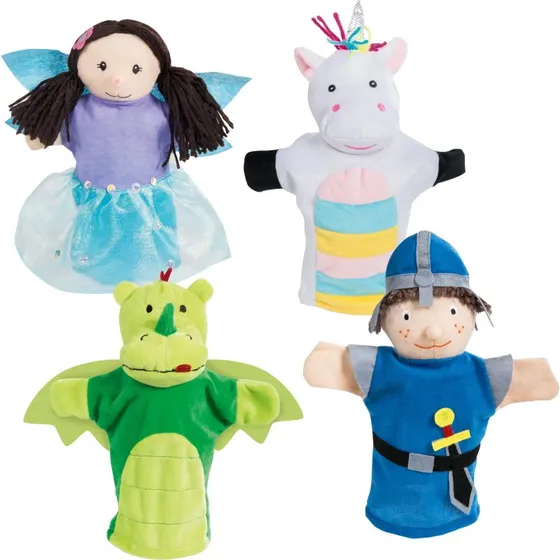 Roba 9713 Handpuppenset 4-tlg. bunt