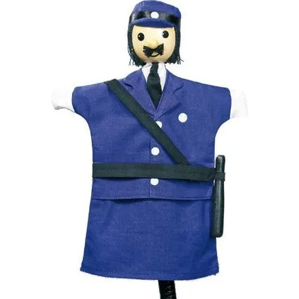 GOKI Handpuppe Polizist, 4+ Jahre