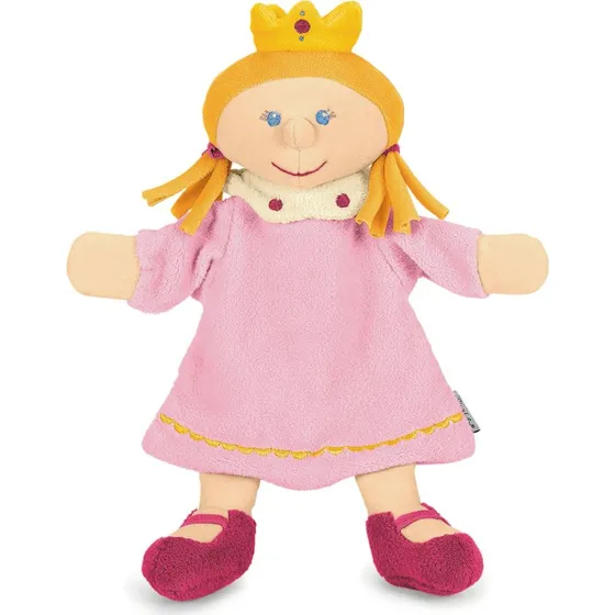 Sterntaler Prinzessin Handpuppe, weiche Baby-Puppe aus Stoff