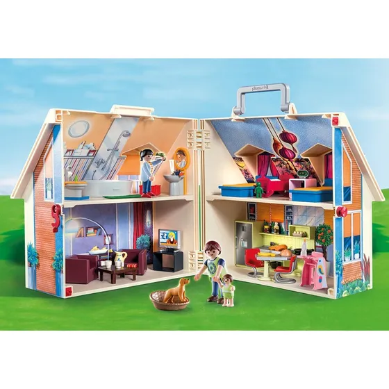 PLAYMOBIL 70985 Mitnehm-Puppenhaus Modern