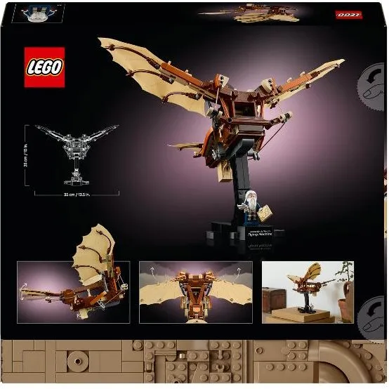 LEGO Icons 10363 Leonardo da Vincis Fluggerät